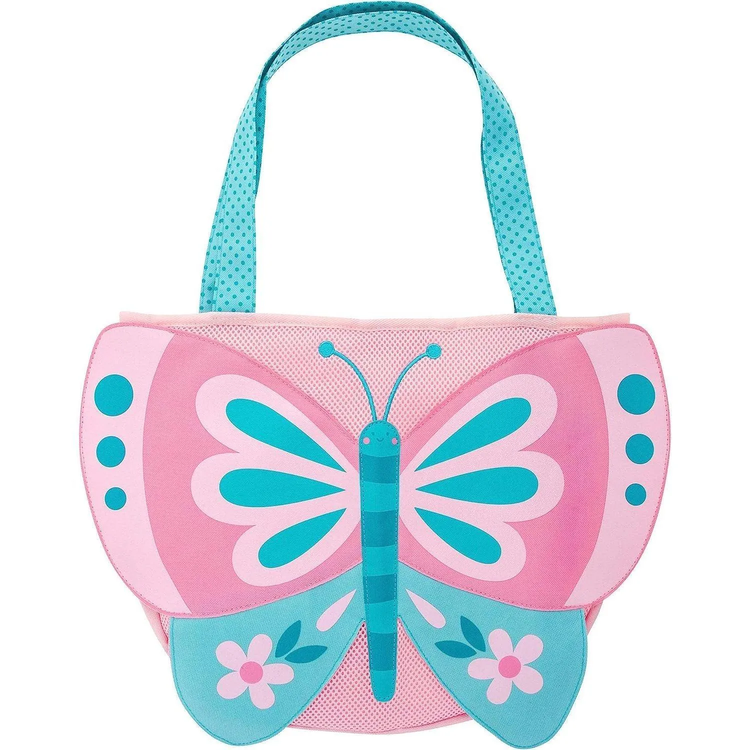 Stephen Joseph, Beach Tote with 6 Piece Sand Toys - Butterfly