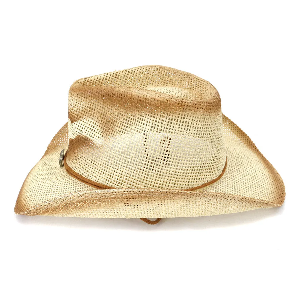 Straw Cowboy Hats Seaside Beach Sun Hat Straw Cowboy Hat