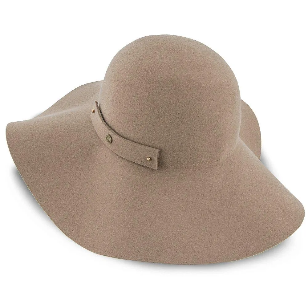 Sundial - Walrus Hats Grey Wool Felt Wide Brim Foldable Hat - H7011