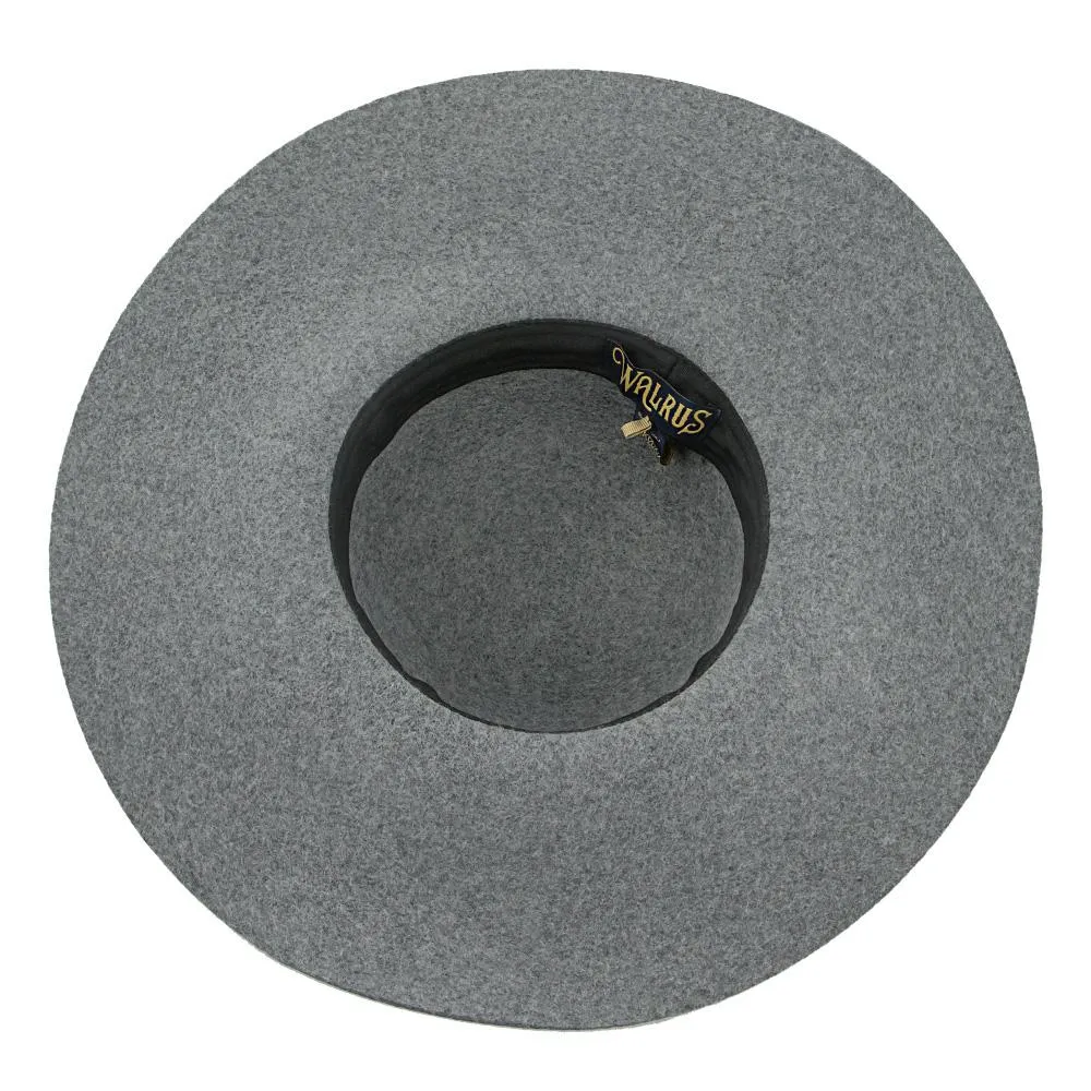 Sundial - Walrus Hats Grey Wool Felt Wide Brim Foldable Hat - H7011