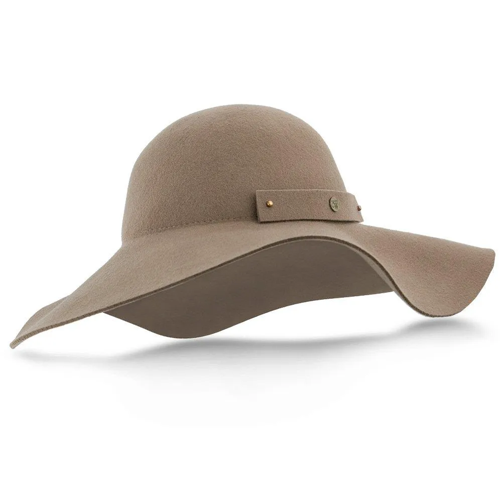 Sundial - Walrus Hats Grey Wool Felt Wide Brim Foldable Hat - H7011