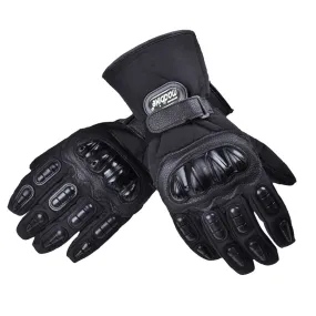 Thermal winter riding gloves