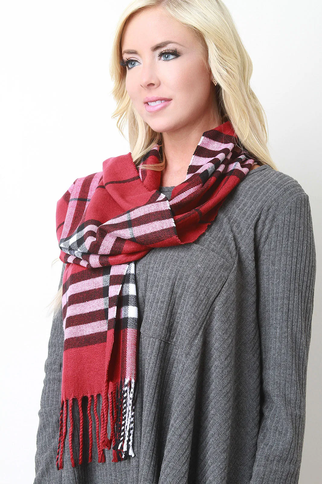 Union Market Check Scarf