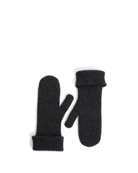 Vinni mitten 100% cashmere Dark grey