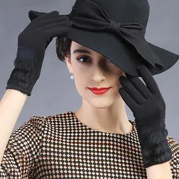 Vintage thermal Cotton gloves