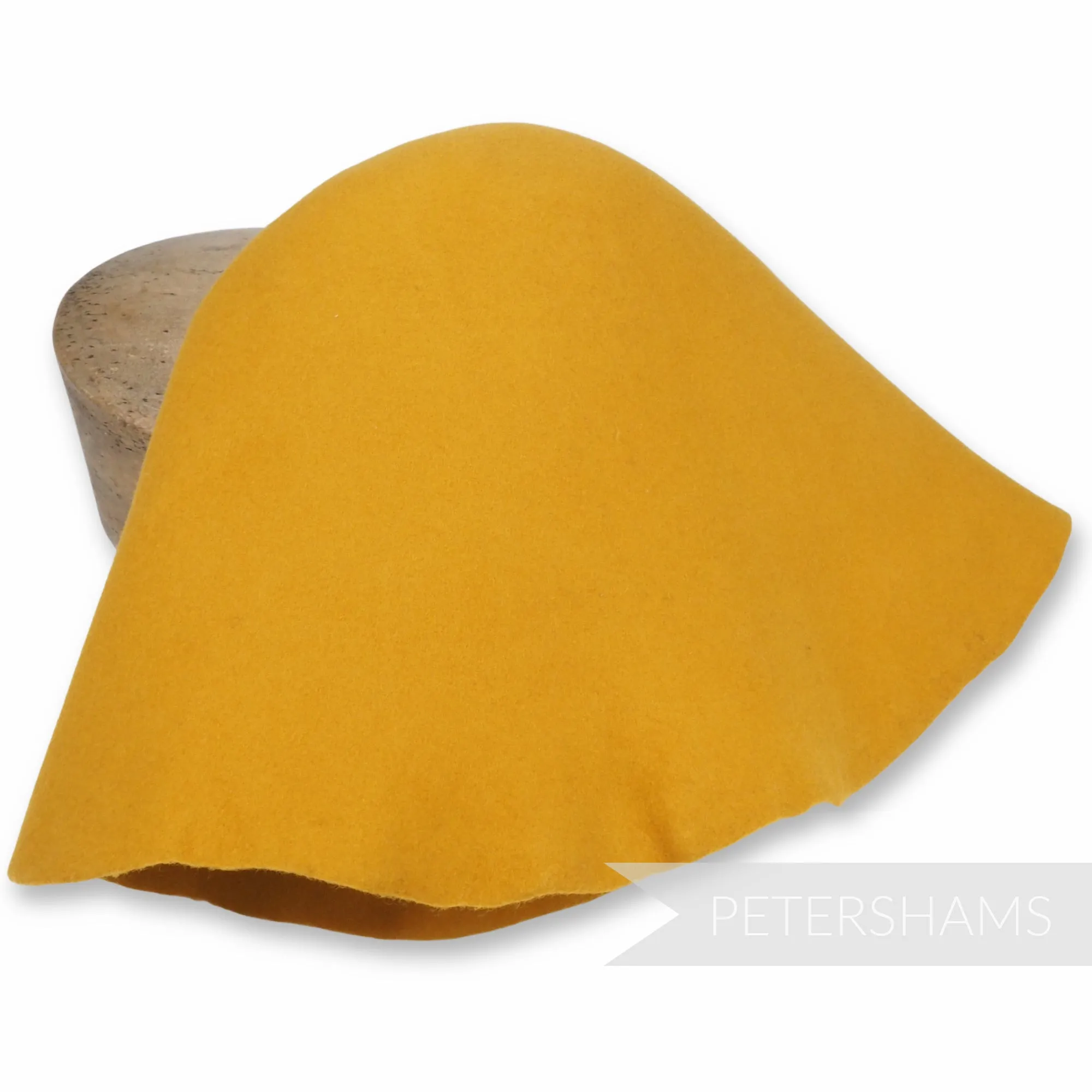 Wool Felt Cone Hood Hat Body - 90g