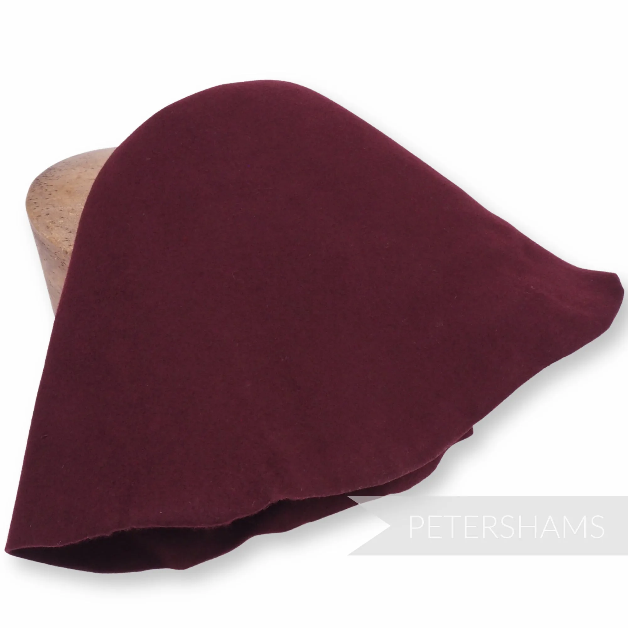 Wool Felt Cone Hood Hat Body - 90g